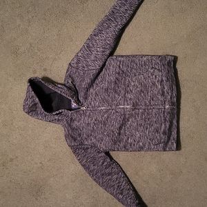 Fleece zip up hoodie